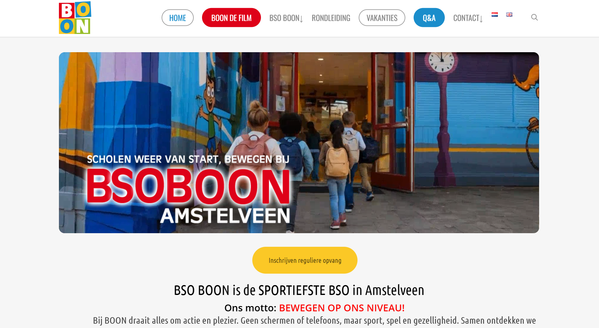 BSO BOON is de SPORTIEFSTE BSO in Amstelveen