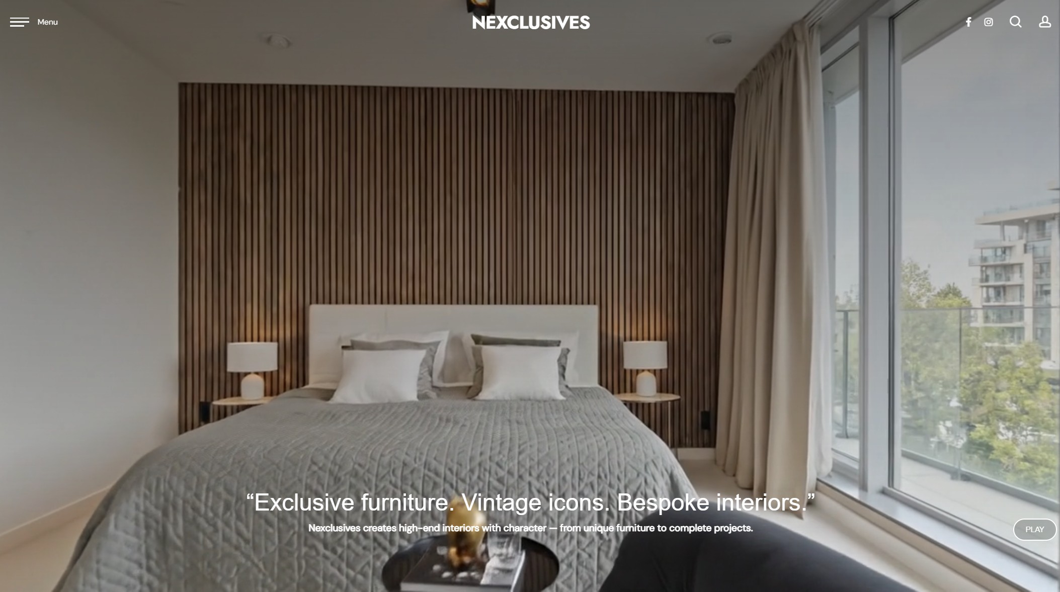 Nexclusives interieur design web