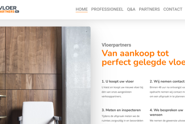 Vloerpartners, Van aankoop tot perfect gelegde vloer