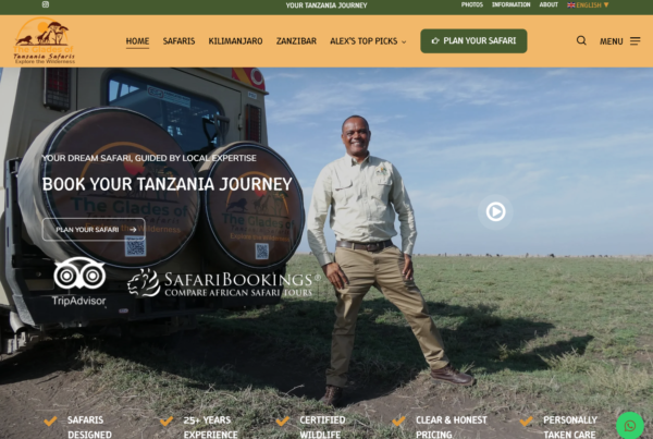 Traveling through Tanzania